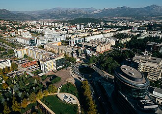 Podgorica'dan görünüm