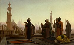 Kahire'de Dua (1865) Jean-Léon Gérôme tarafından